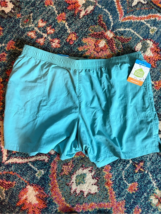 Columbia Pants - Columbia Teal Athletic Shorts